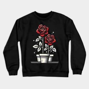 Roses - Flowers Crewneck Sweatshirt